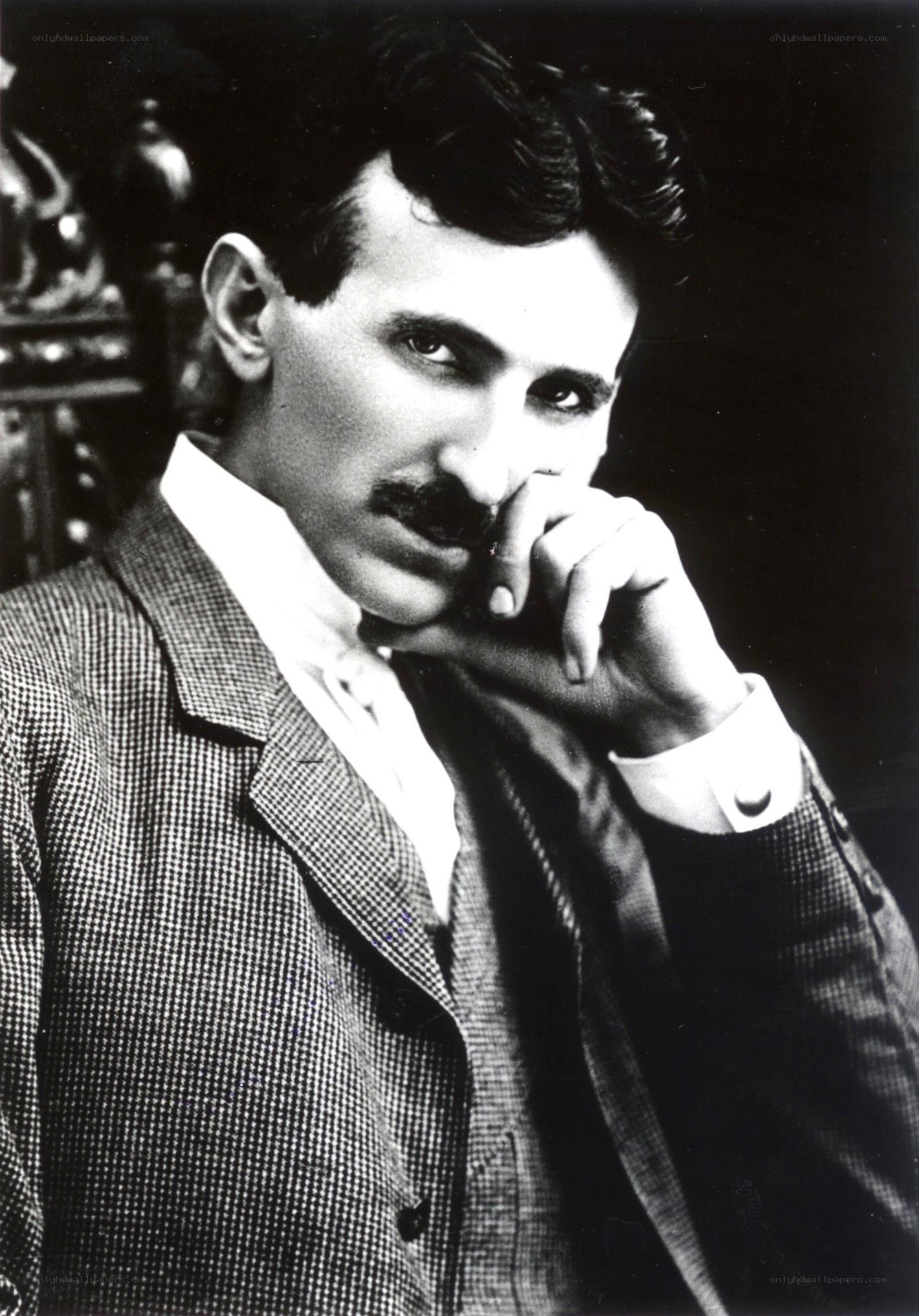 Nikola Tesla portrait