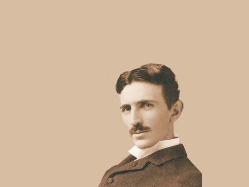 Nikola Tesla portrait