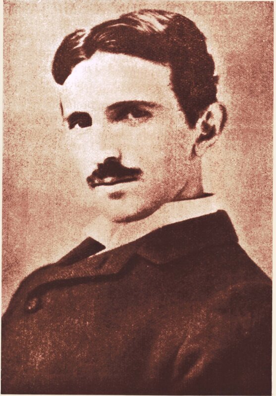 Nikola Tesla portrait