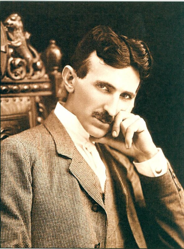 Nikola Tesla portrait