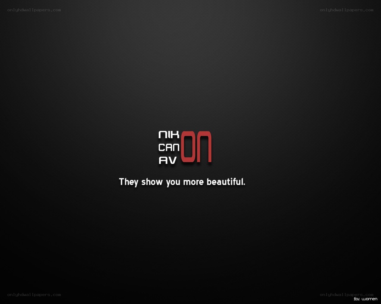 Nikon camera ad with tagline