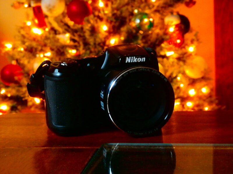 Nikon Camera on Table