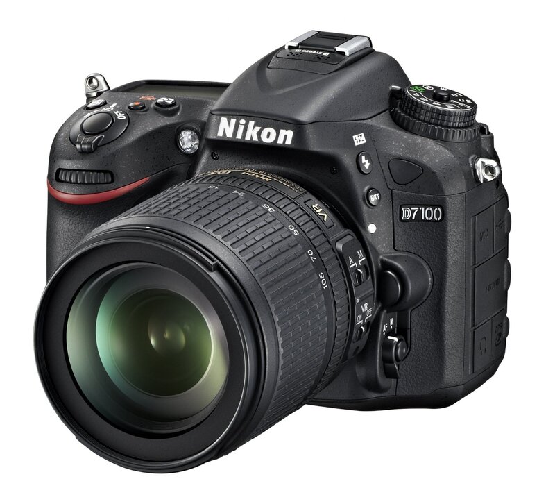 Nikon D7100 Camera — Black, Neutral, Photograph, Lens