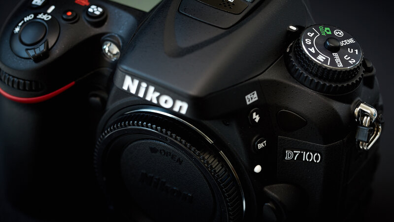 Nikon D7100 Camera — Black, Neutral, Photograph