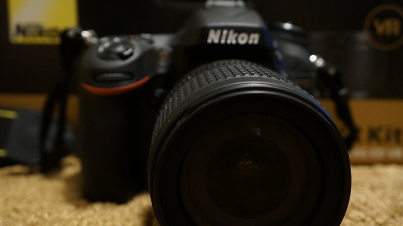 Nikon DSLR Camera — Black
