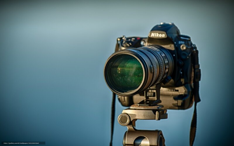 Nikon DSLR Camera — Blue