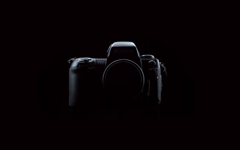 Nikon F100 Camera — Black