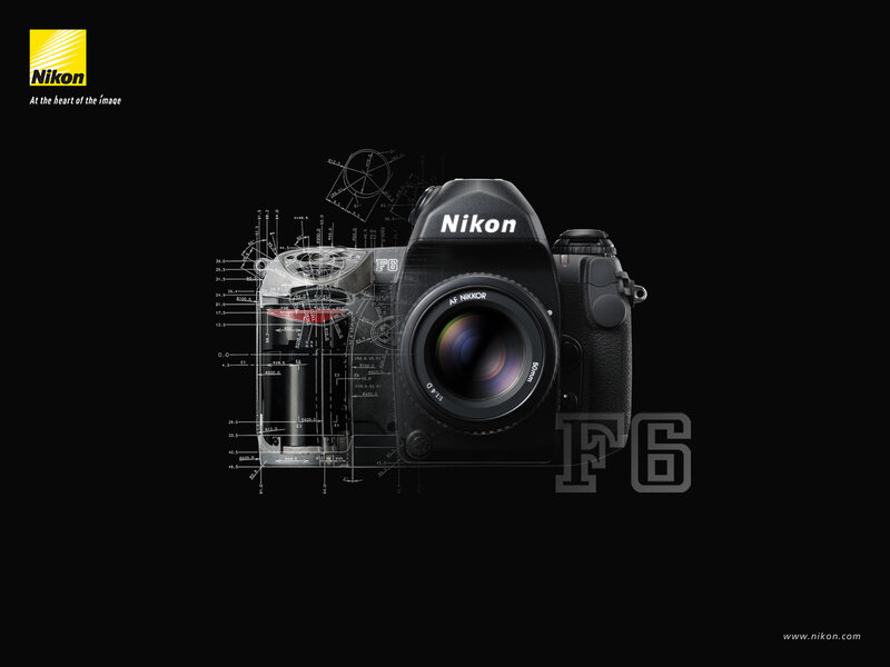 Nikon F6 camera design