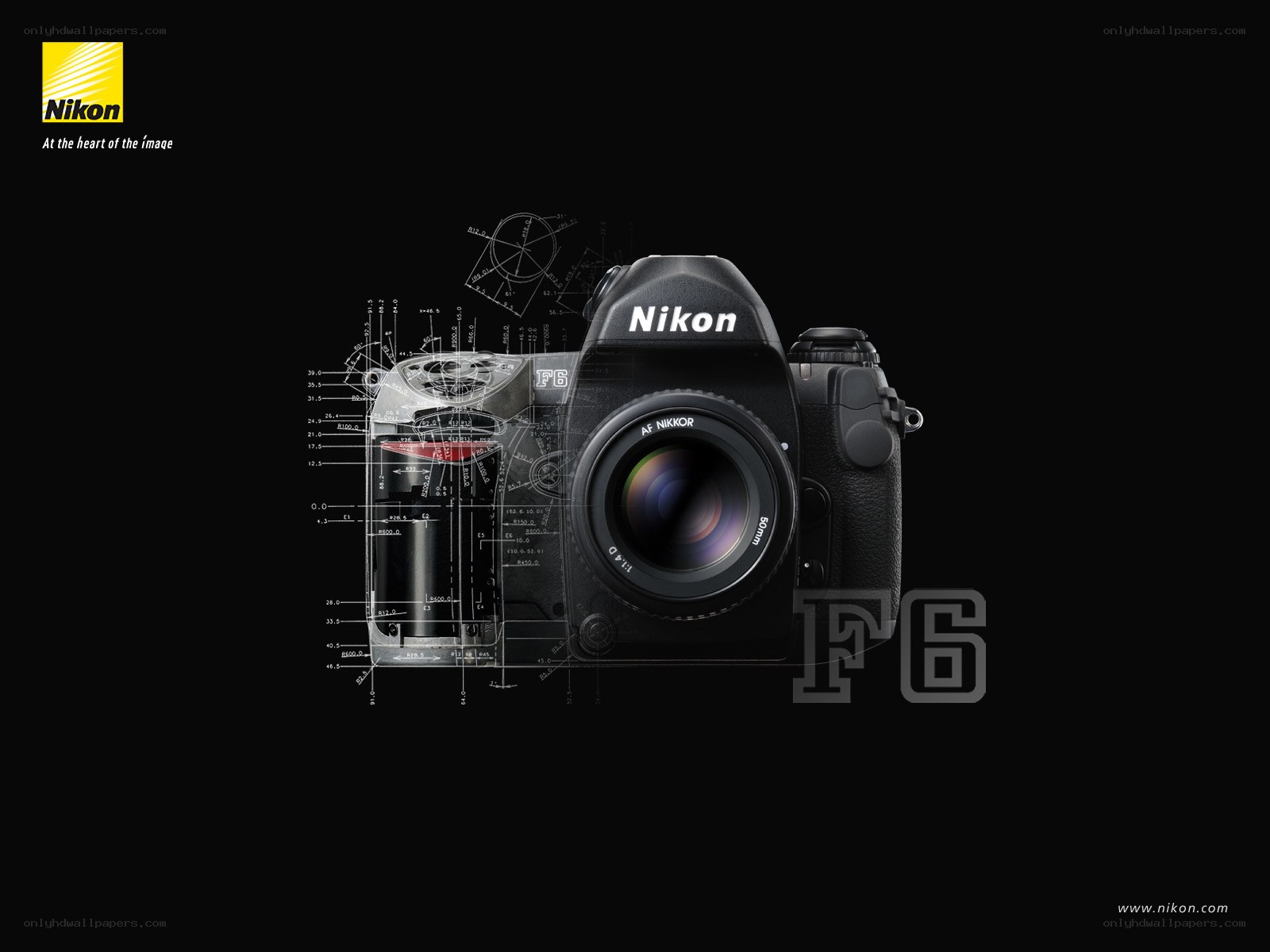 Nikon F6 camera design