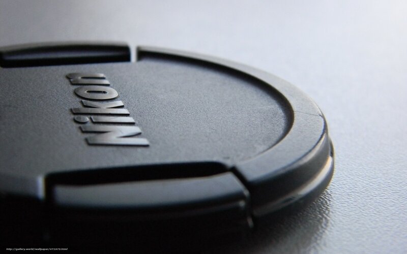 Nikon Lens Cap — Black, Neutral, Photograph