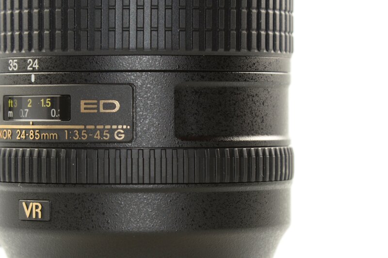 Nikon lens close-up