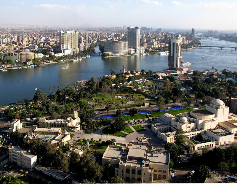 Nile River Cityscape