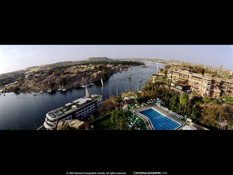 Nile River cruise and resort