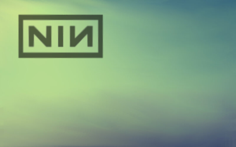 NIN logo on gradient background