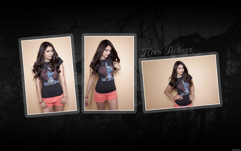 Nina Dobrev photo collage