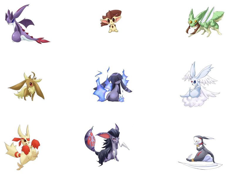 Nine Fantasy Creatures