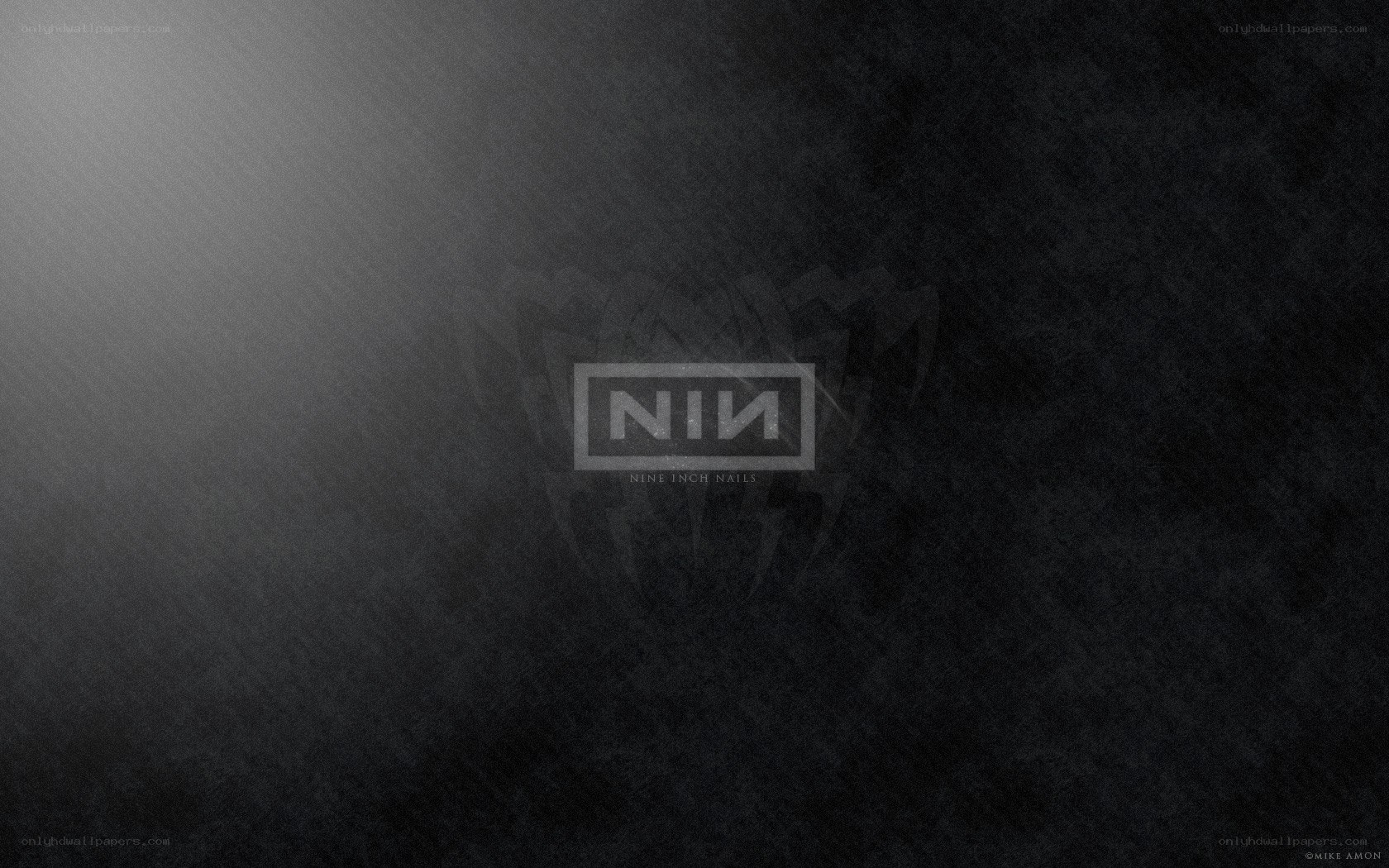 Nine Inch Nails logo wallpaper