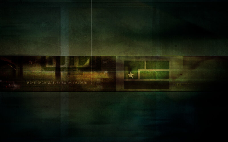 Nine Inch Nails: Survivalism album art