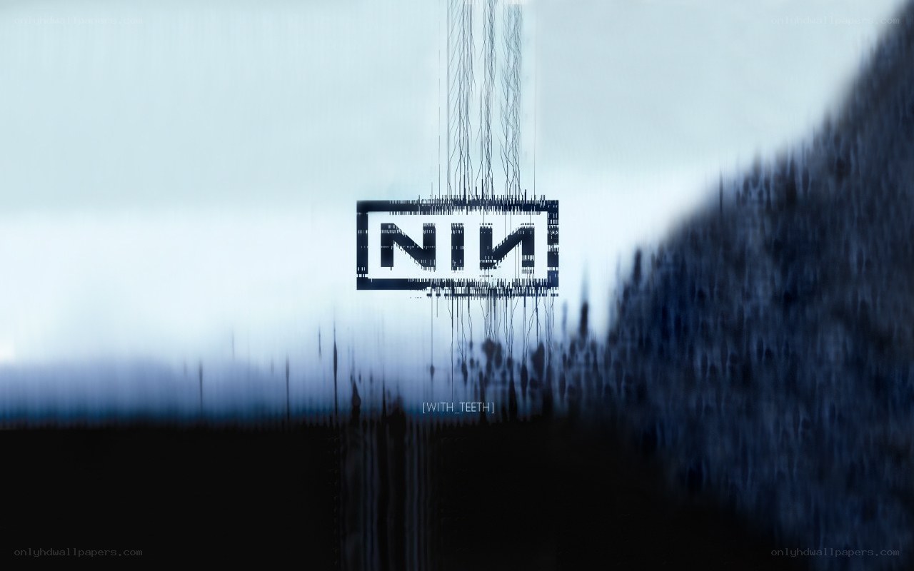 Nine Inch Nails with Teeth logo