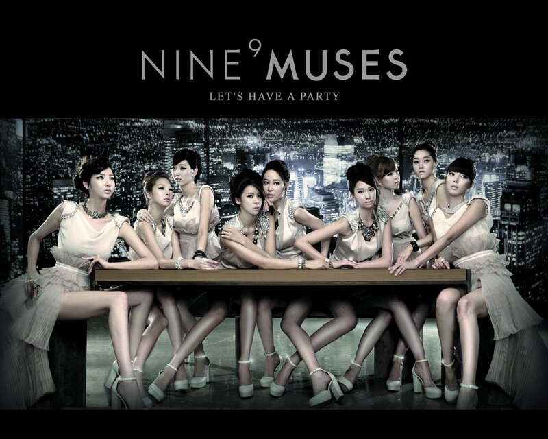 Nine Muses group photo