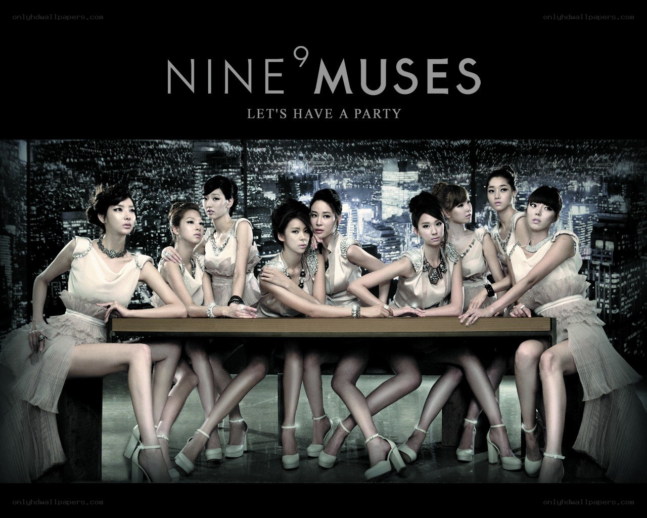 Nine Muses group photo