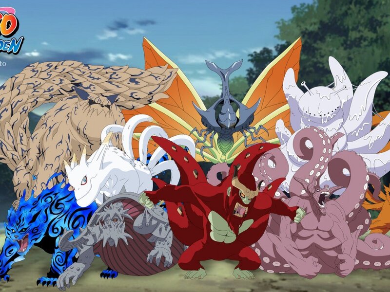 Nine Tailed Beasts — Blue