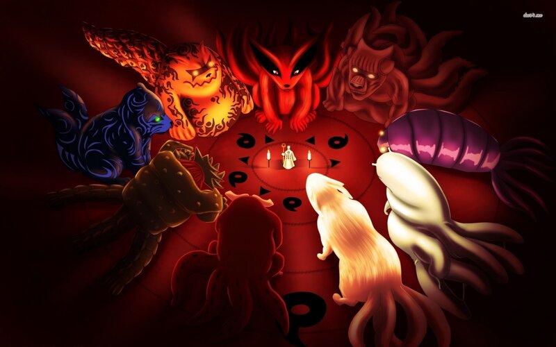 Nine Tailed Beasts — Red, Dramatic