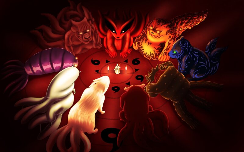 Nine Tailed Beasts — Red