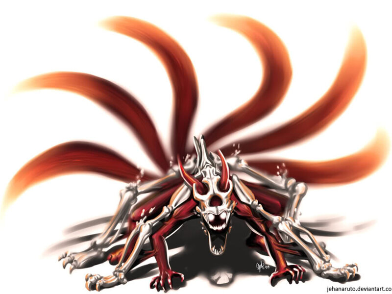 Nine-tailed demon fox