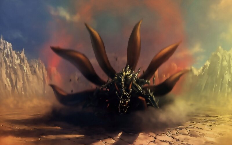 Nine-tailed Demon Fox — Brown