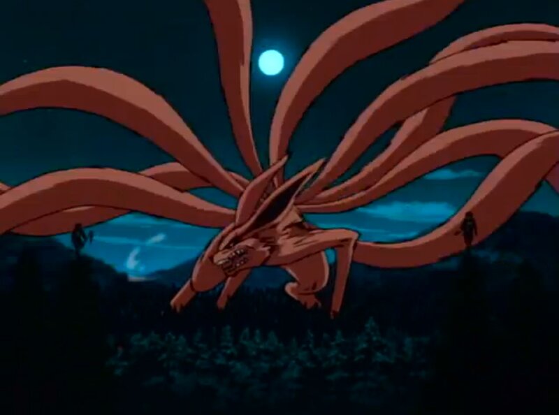 Nine-tailed Fox Beast — Blue