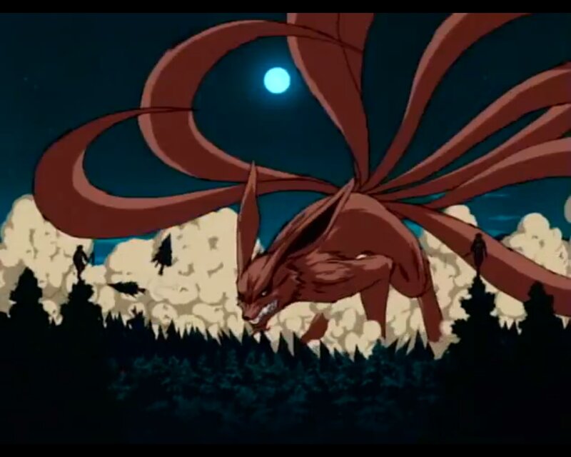 Nine-tailed Fox Beast — Red, Dramatic