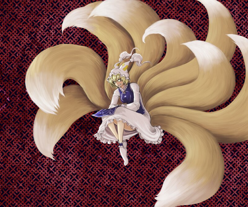 nine-tailed fox girl