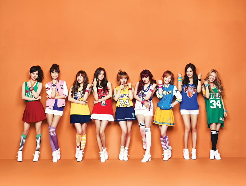 Nine Women in Sports Jerseys