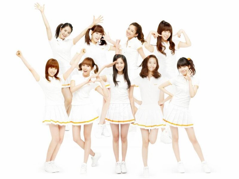 Nine Women in White Outfits — Energetic