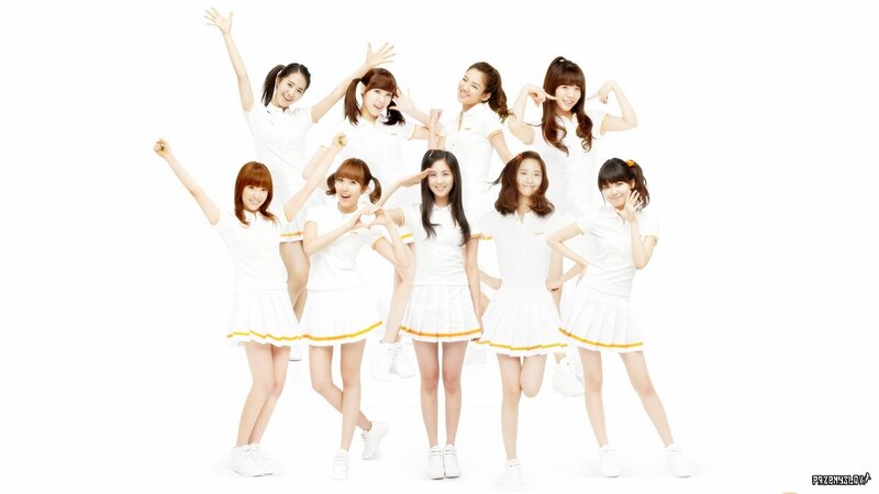 Nine Women in White Uniforms — Energetic
