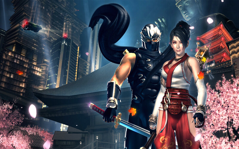 Ninja and Female Warrior