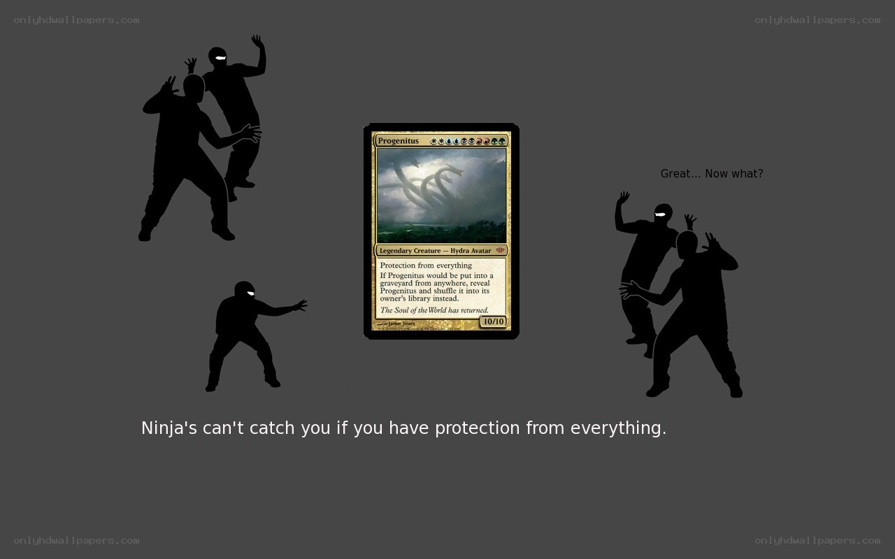Ninja card meme