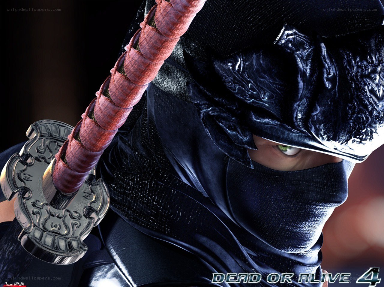 Ninja character from Dead or Alive 4