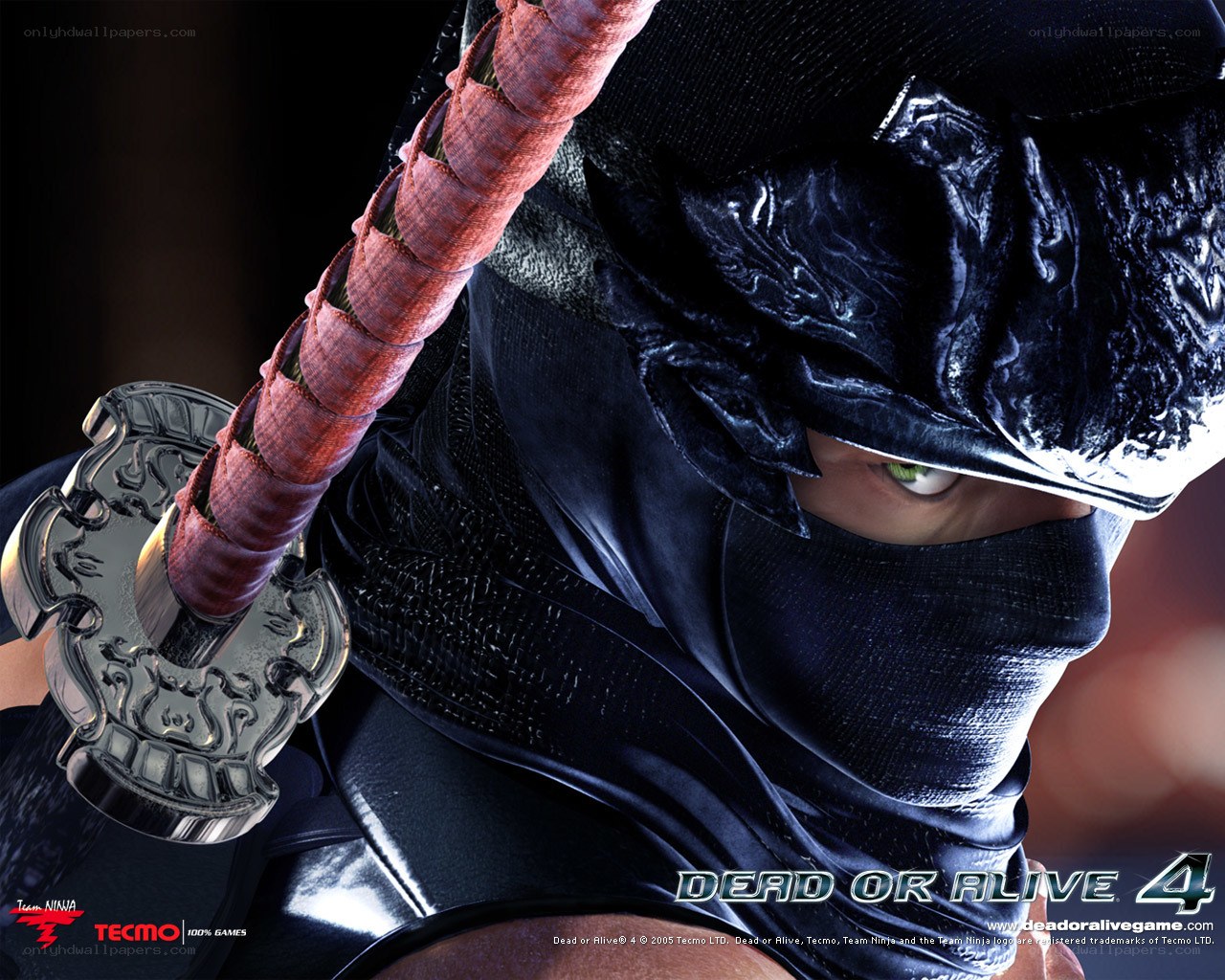 Ninja character from Dead or Alive 4