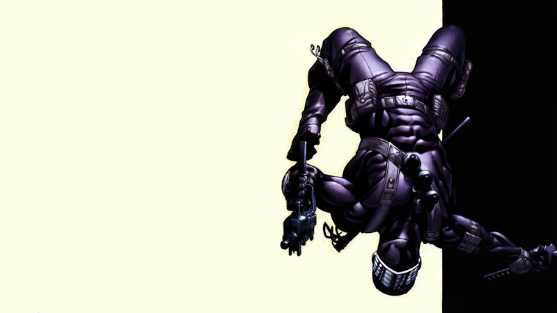 Ninja character in action