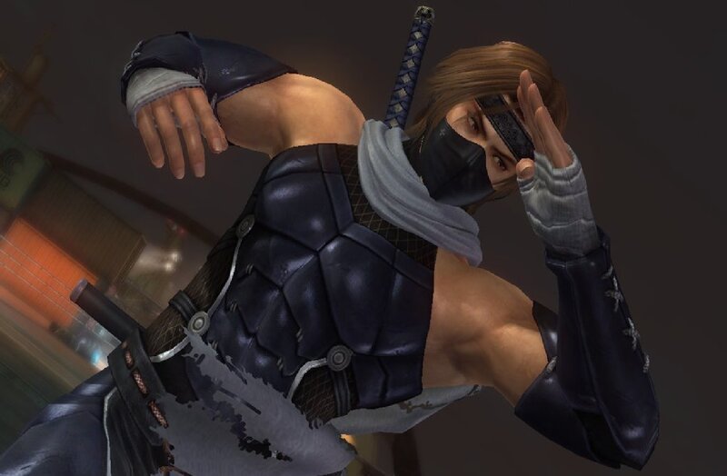 Ninja Character in Armor — Black