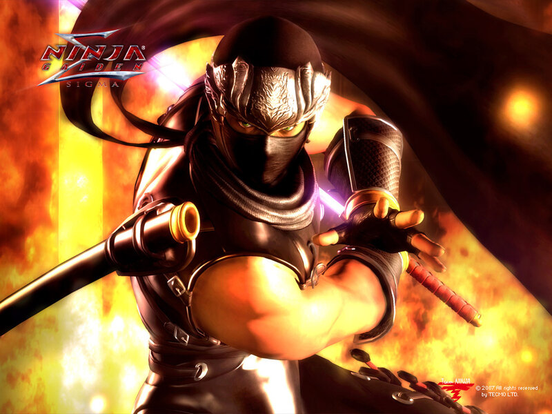 Ninja Character in Armor