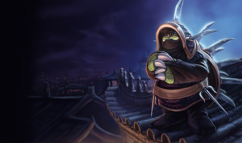 Ninja Character on Rooftop