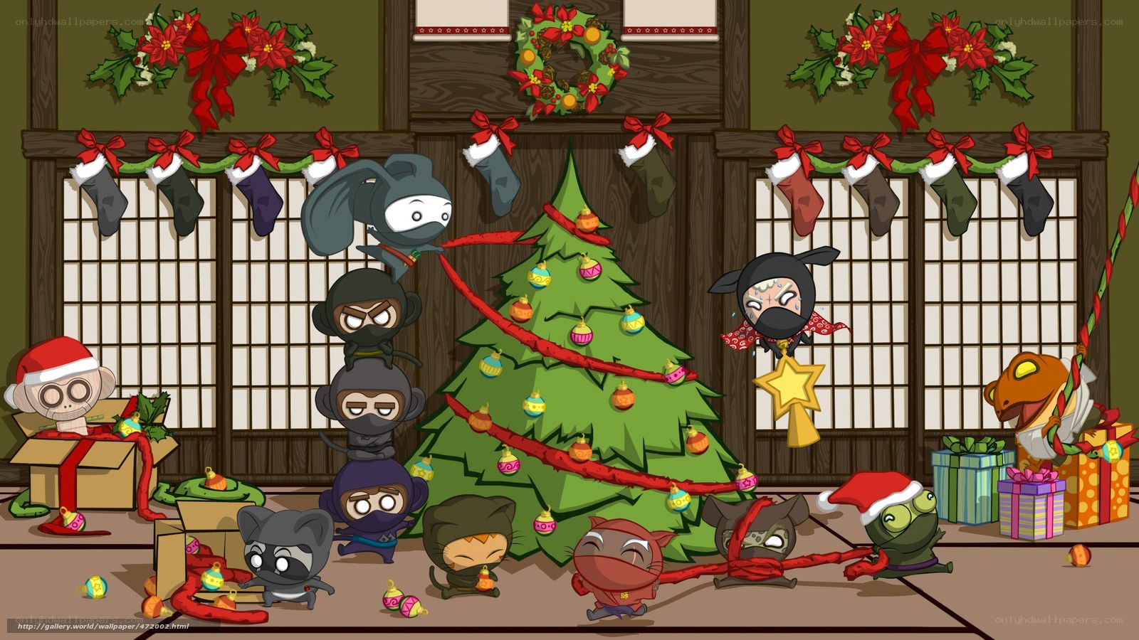 Ninja Christmas Chaos