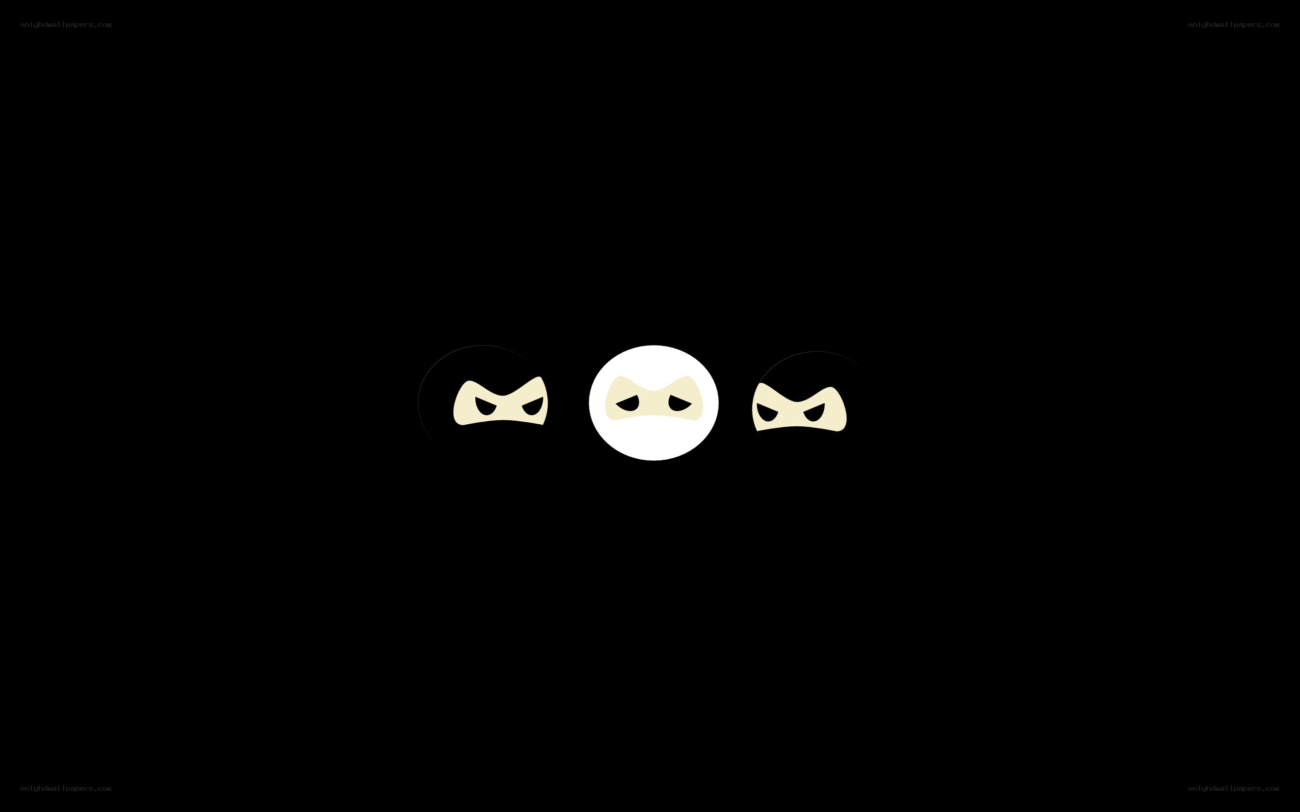 ninja eyes in the dark