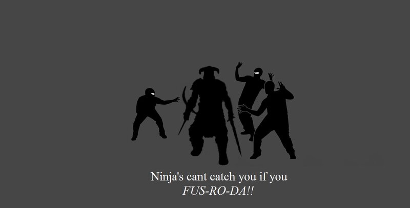 Ninja FUS-RO-DA meme