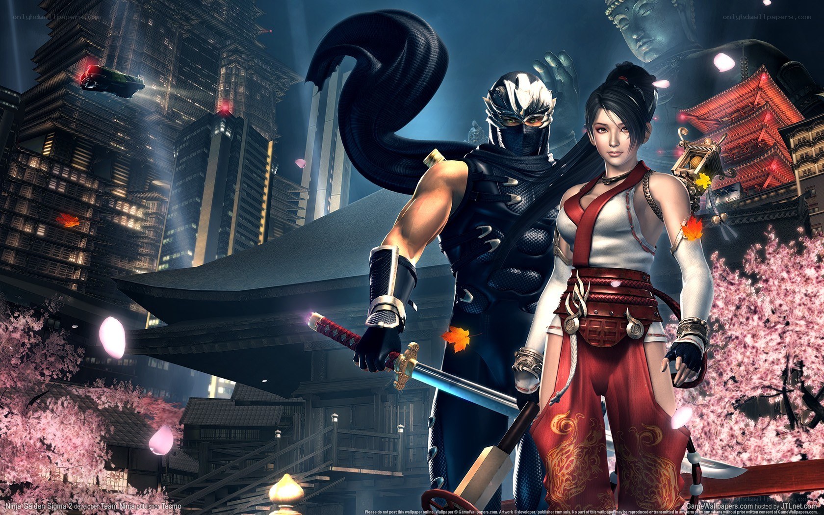 Ninja Gaiden Sigma 2 characters