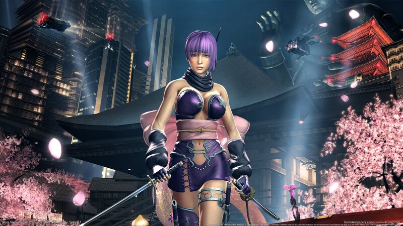 Ninja Girl in Cityscape