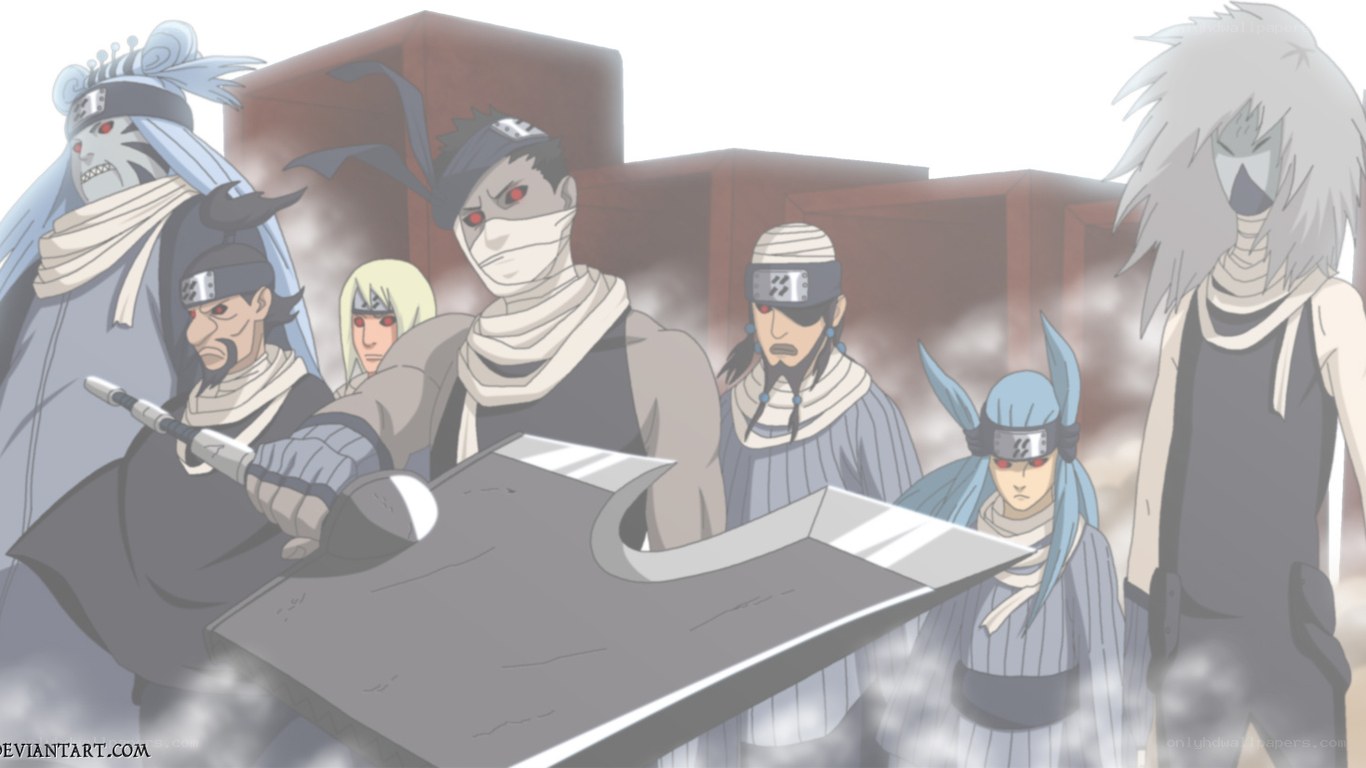 Ninja group with red eyes